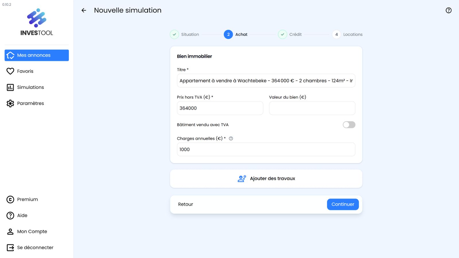 ecran-formulaire-simulation-etape-achat